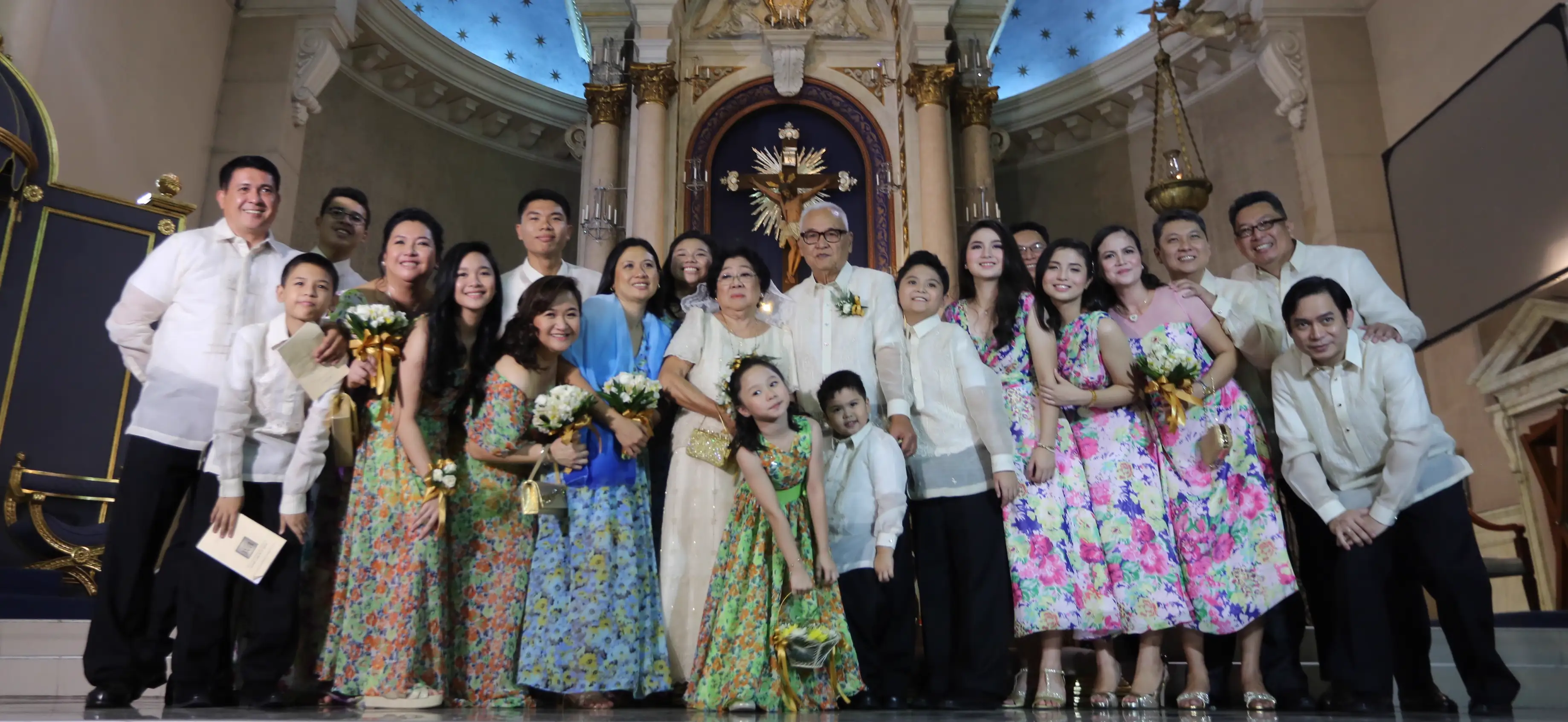Capati family members together in Marikina